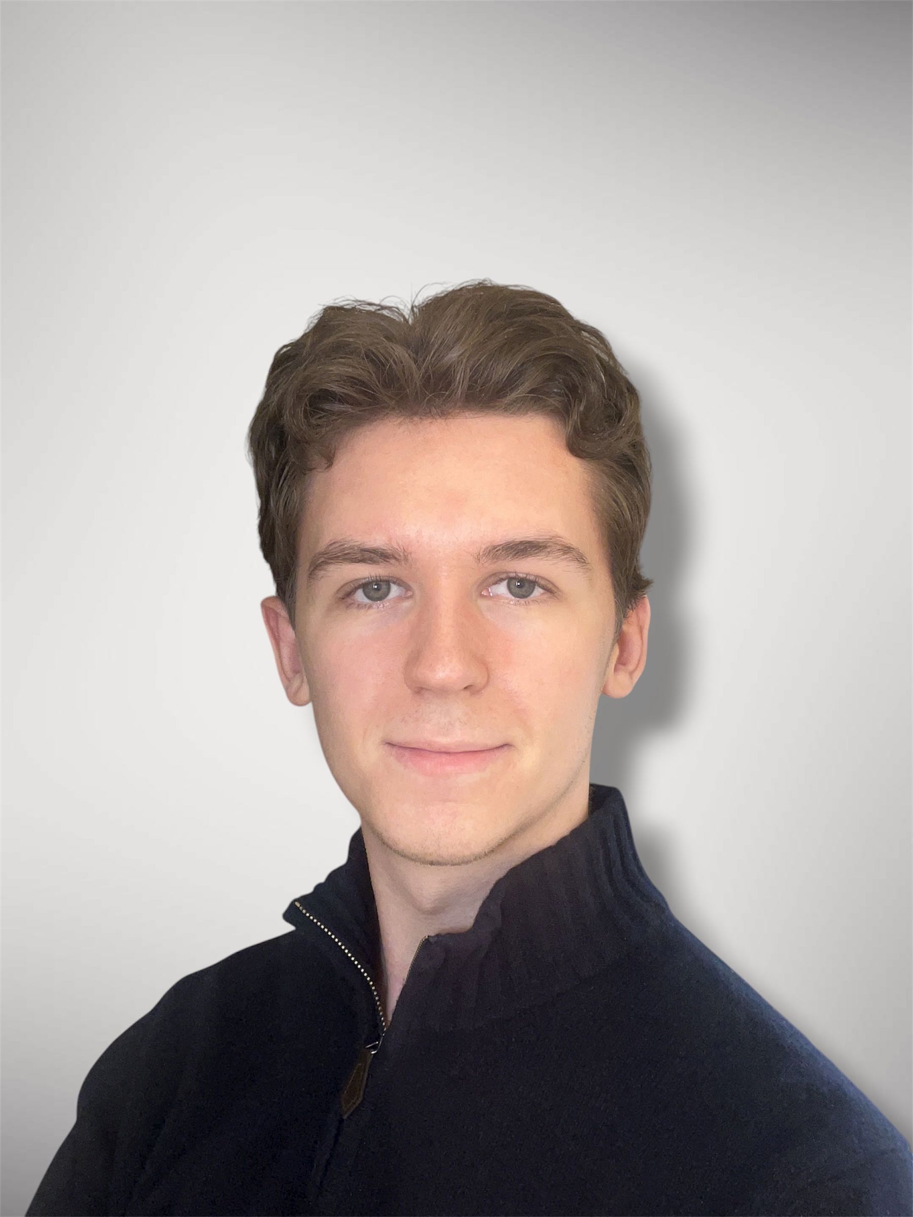 Porträtt av Max Viggo Nordin